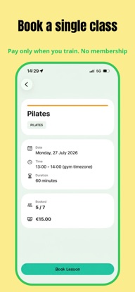 FlexDropin: Book Gym Classes screenshot 2