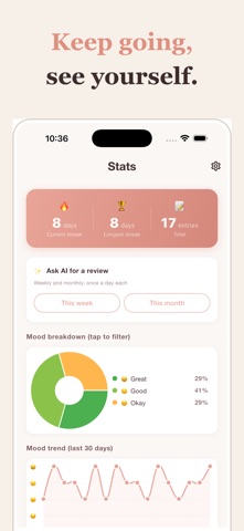 Three Seeds: Gratitude Journal Screenshot 4 of 6