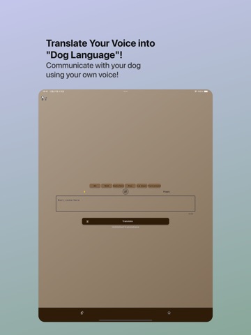 Rrr - Dog Translator iPad screenshot