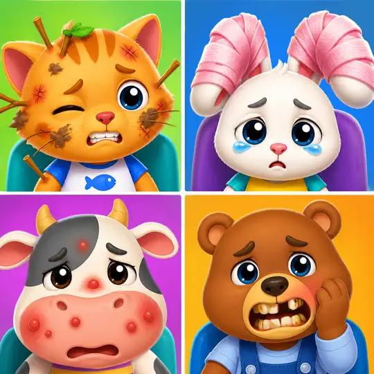 Скриншот Доктор: Детская Игра Больница на iPhone 5