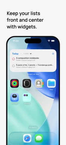 SimpleListApp (Official) screenshot