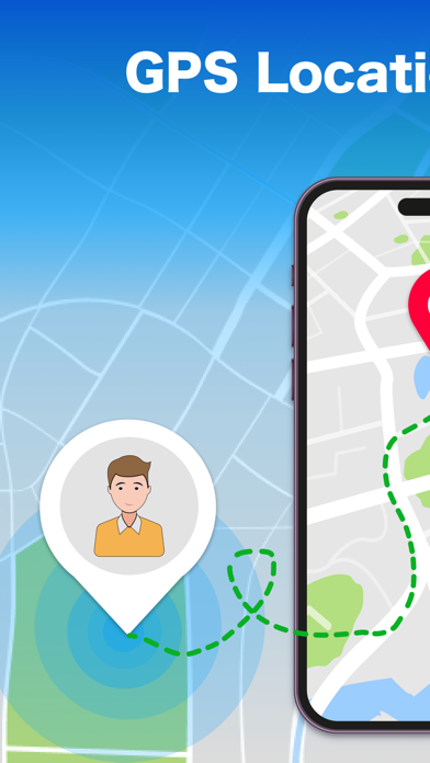 Real-time GPS Location Sharing Screenshot