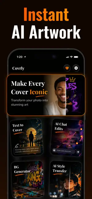 AI Cover Art - Covrly screenshot 3