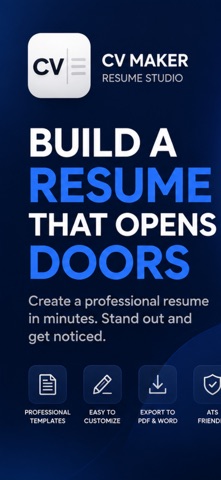 CV Maker – Resume Studio Screenshot 1 of 9
