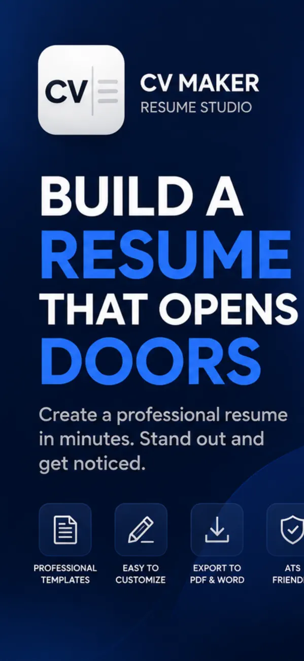 CV Maker – Resume Studio screenshot
