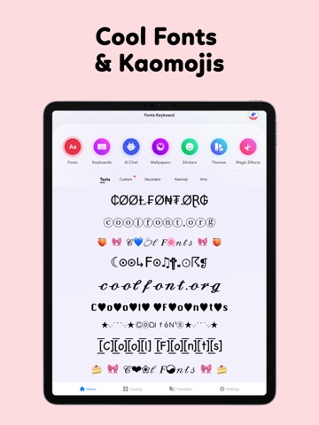 App screenshot
