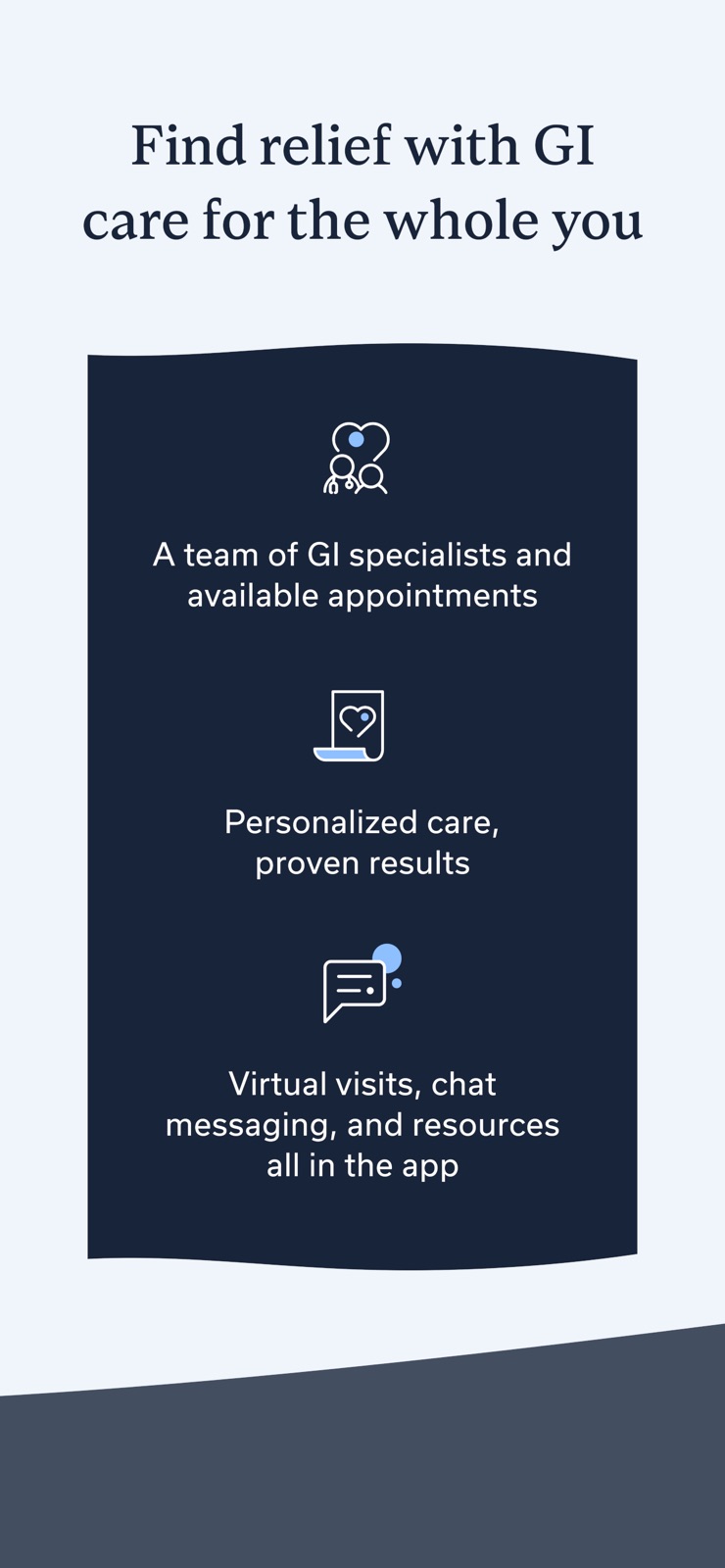 Oshi Health iphone screenshot 1