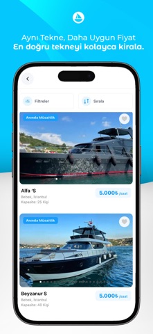 Yatport - Yat&Tekne Kiralama iPhone screenshot 3