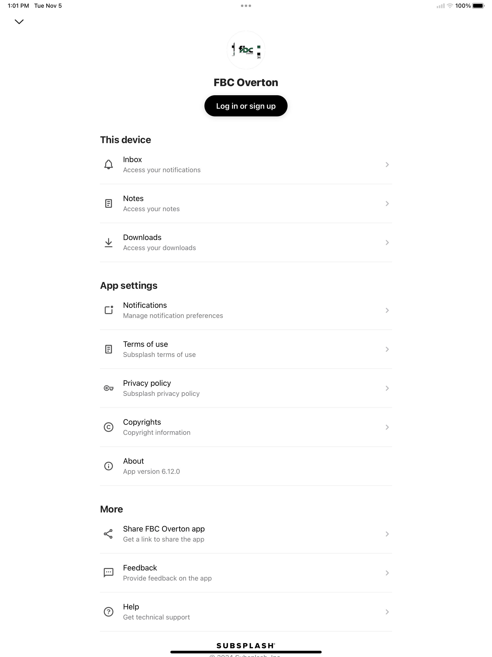FBC Overton App screenshot 6