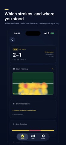 PADA: Padel Shot Tracker Screenshot 4 of 5