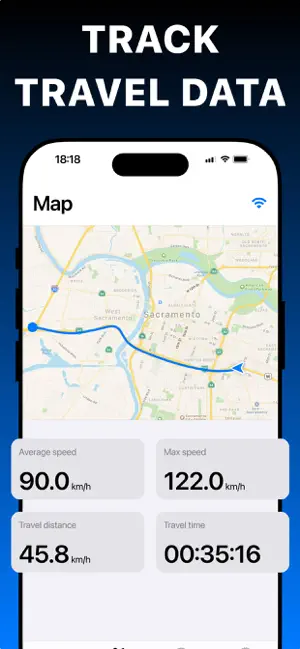 GPS Speedometer & MPH Trackerㅤ screenshot 3