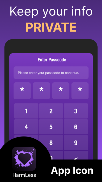 Screenshot #3 for HarmLess: Self Harm Tracker