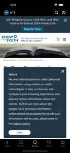 Know The Truth Ministry screenshot #3 for iPhone
