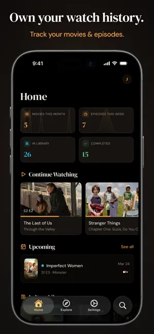 Sofa - TV & Movie Tracker screenshot 2
