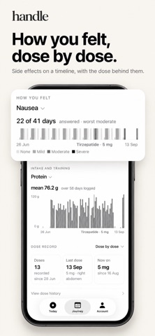 Handle: GLP-1 Tracker Screenshot 3 of 7