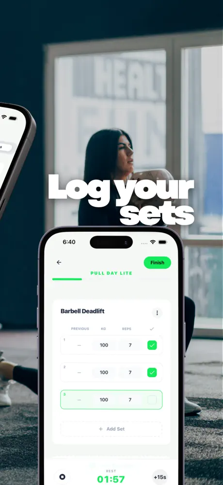 DayOne: Workout Log 健身日志记录 应用截图