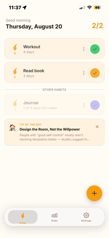 Bend Habit Tracker Screenshot 9 of 9