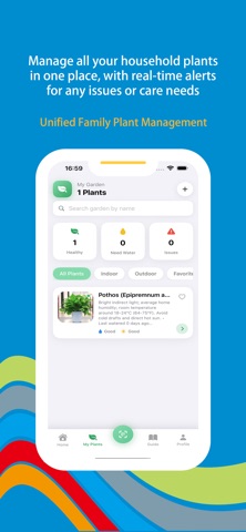 Wonder Plant - Plant Care iPhone screenshot