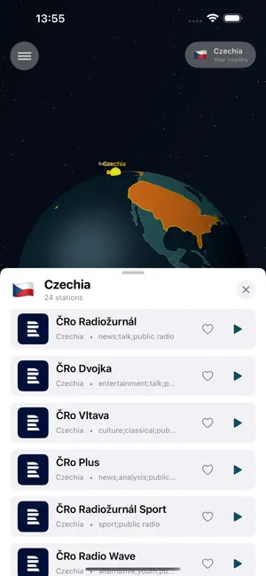 Radio Streaming World Wide Web screenshot 3
