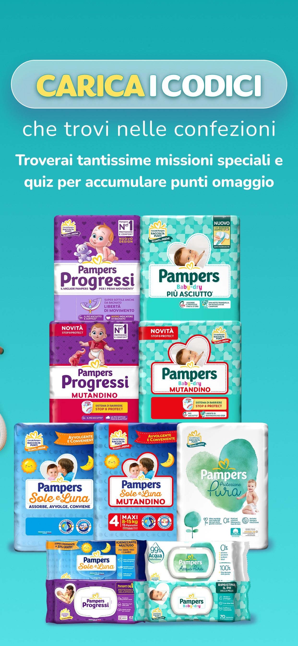Coccole Pampers - Pannolini