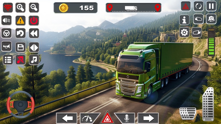 Euro Truck Sim - Driving Games