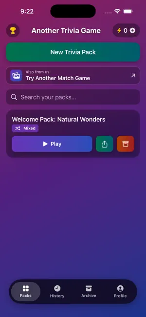 Another Trivia Game screenshot 1