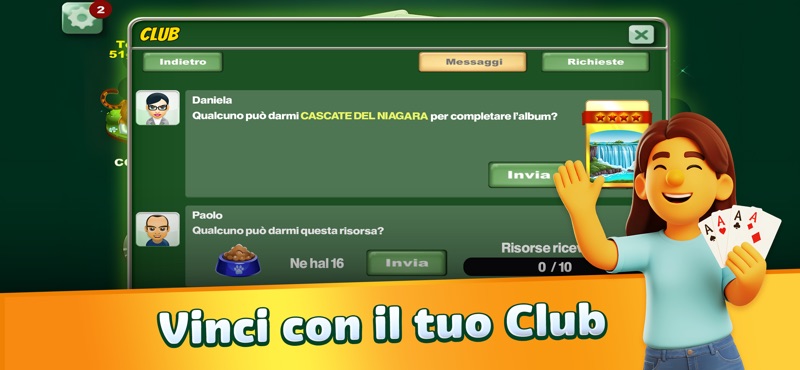 Burraco e Pinelle Online screenshot 5