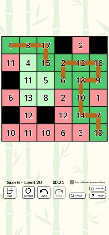 Number Walker iPhone screenshot