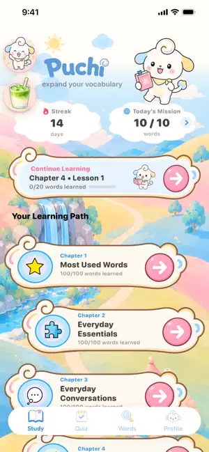 PUCHI - Learn Japanese screenshot 1