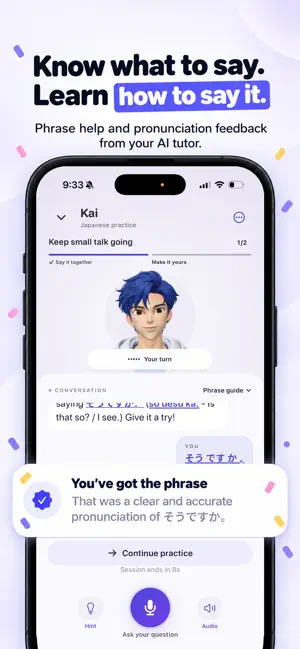Talkura - AI Language Tutor screenshot 2