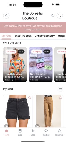 The Borrellis Boutique screenshot