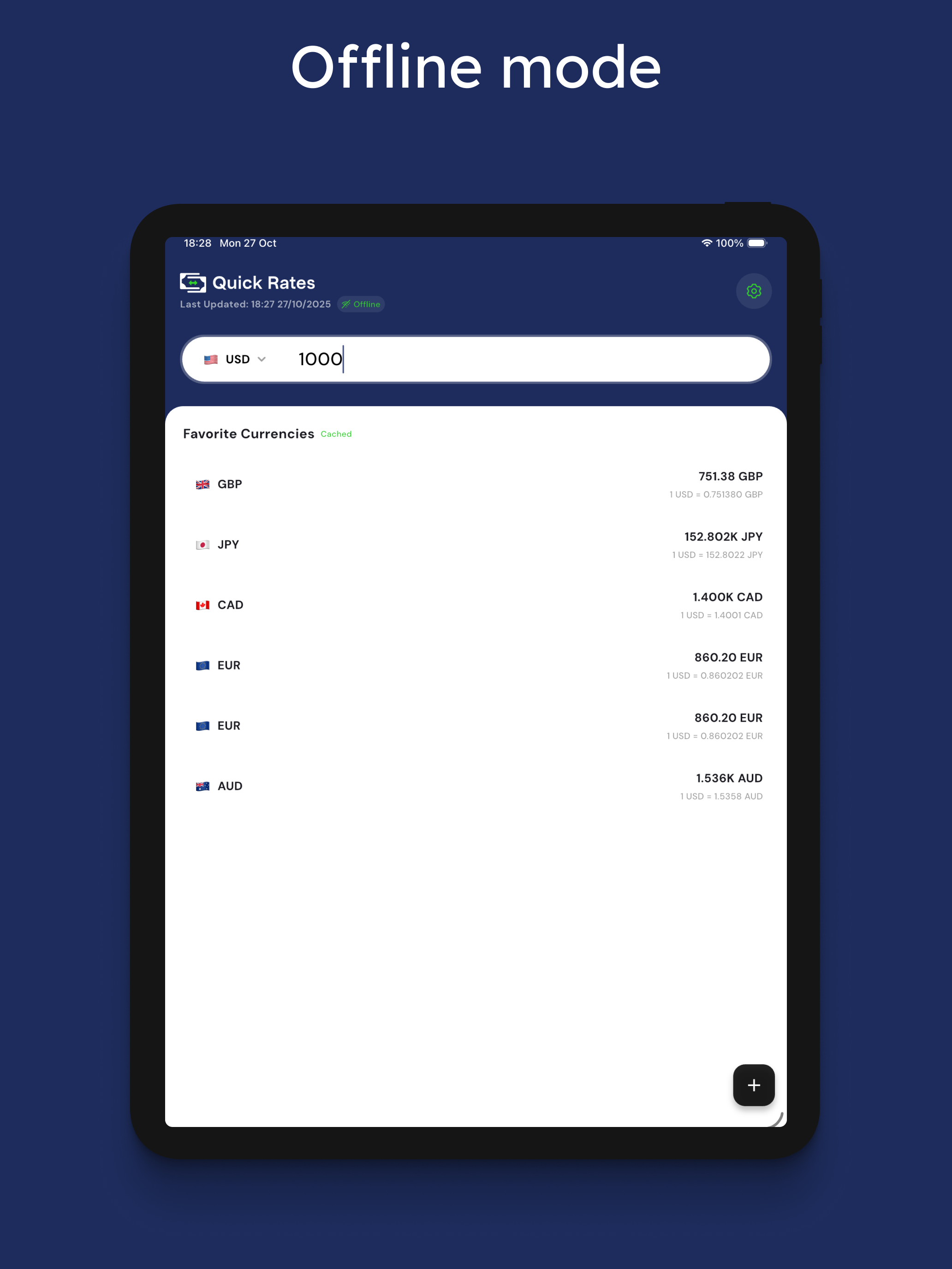 Quick Rates: Currency Convert screenshot 7