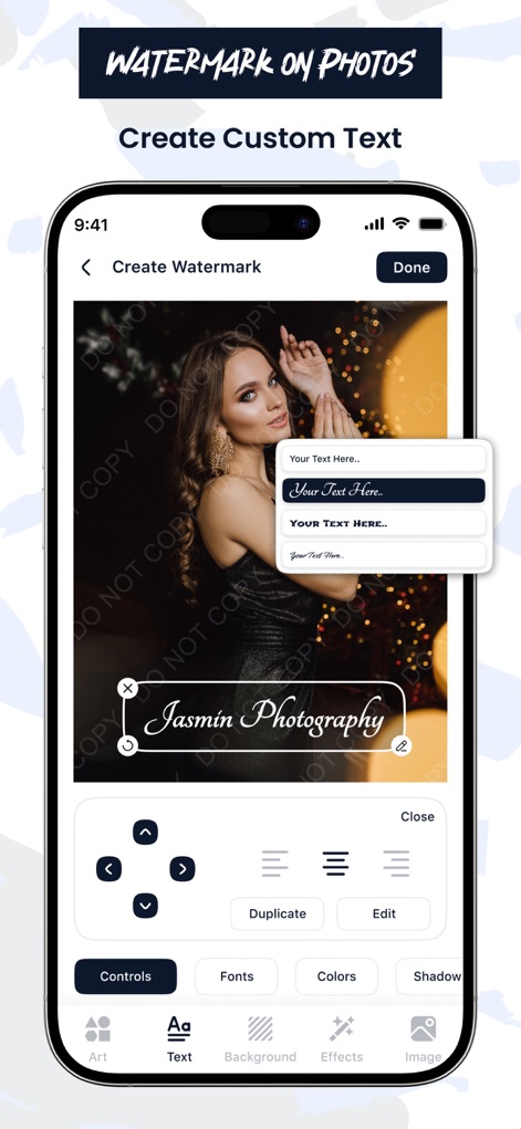 Add Watermark on Photos - Utilities App | MWM