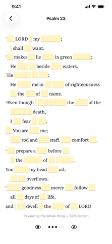 Memorize The Bible: Verses Screenshot 4 of 7