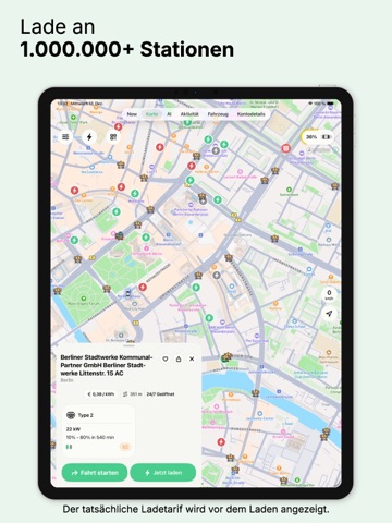 StromNow - Elektroauto laden iPad screenshot 2