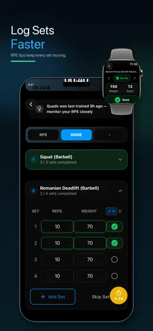 Fitzap - Workout Tracker 1RM screenshot 2