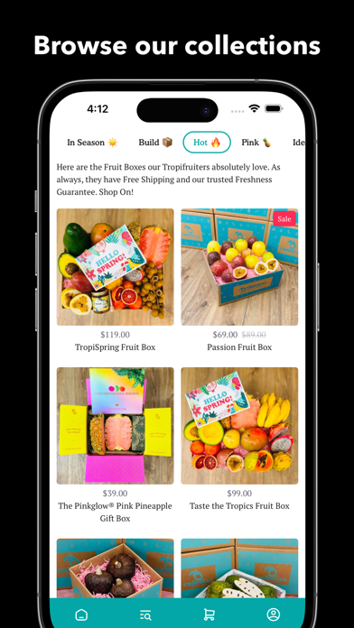 Tropical Fruit Box Screenshot