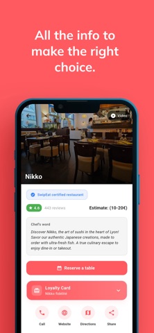 SwipEat: Find a restaurant screenshot