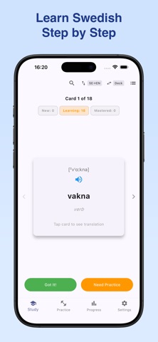 Svenska Stegvis Screenshot 1 of 5