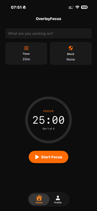 OverlayFocus Screenshot 1 of 5