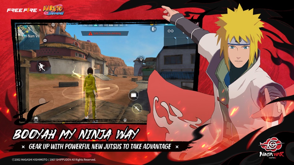 #5. Free Fire x NARUTO SHIPPUDEN (iOS) 由: GARENA INTERNATIONAL I PRIVATE LIMITED