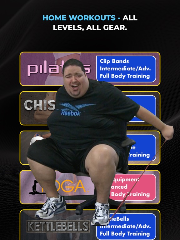 BODYLAST - Home Workouts iPad screenshot 2 - Health & Fitness app