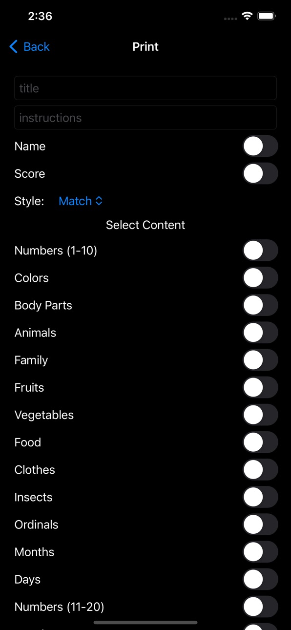 iPhone screenshot