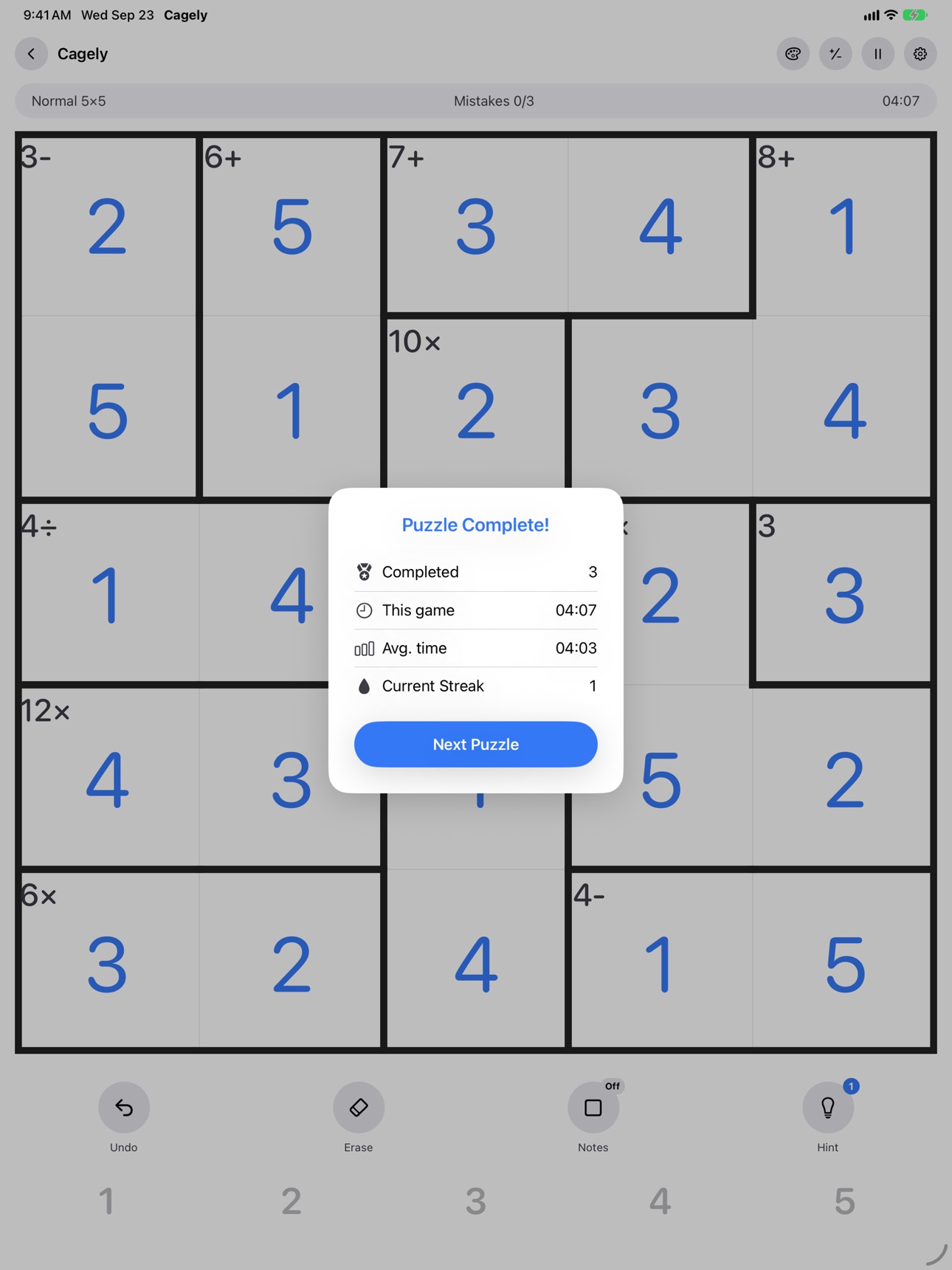 Screenshot 8 of Cagely: Logic Brain Game