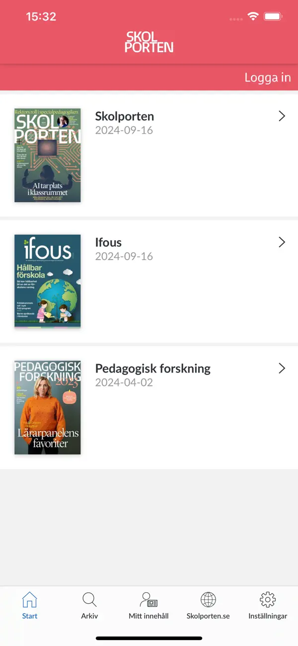 Screenshot #1 pour Skolportens magasin