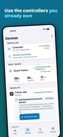 BikeControl: Virtual Shifting Screenshot 2 of 6