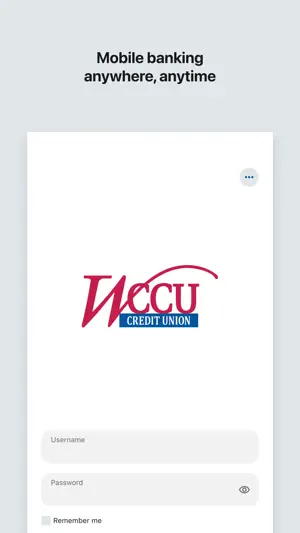 WCCU Mobile screenshot 1