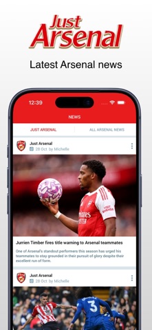 Just Arsenal screenshot