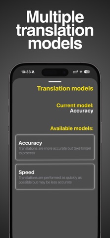 Hola In-Ear Spanish Translator iPhone screenshot