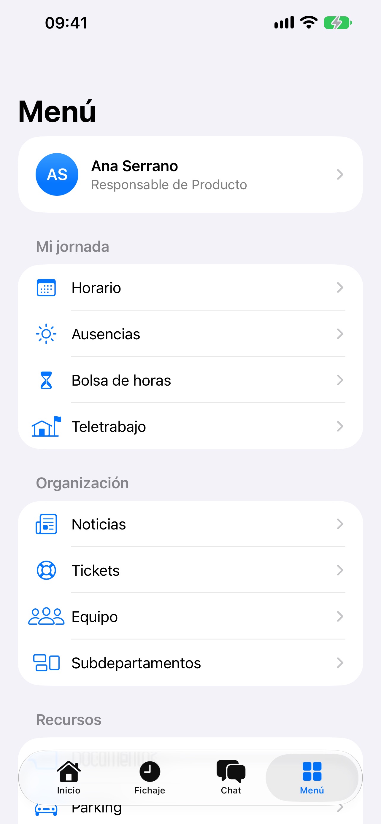 Screenshot 3 of Espacio portal empleado